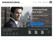 Tablet Screenshot of investorsdatacenter.com